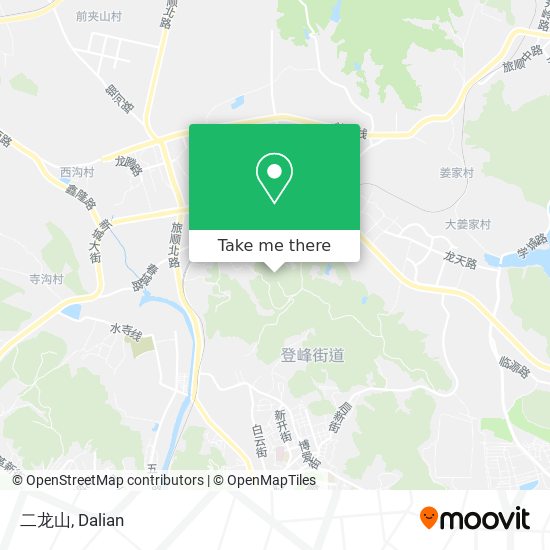 二龙山 map
