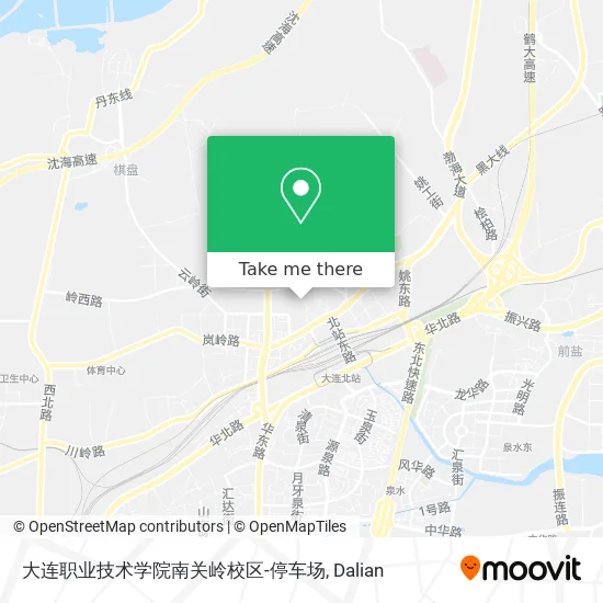 大连职业技术学院南关岭校区-停车场 map