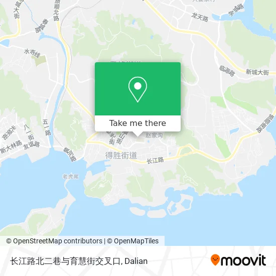 长江路北二巷与育慧街交叉口 map