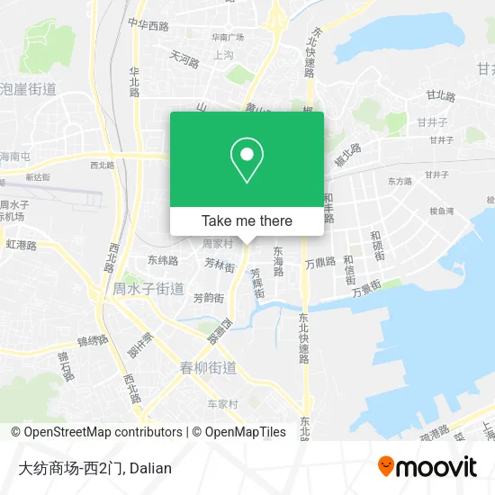 大纺商场-西2门 map