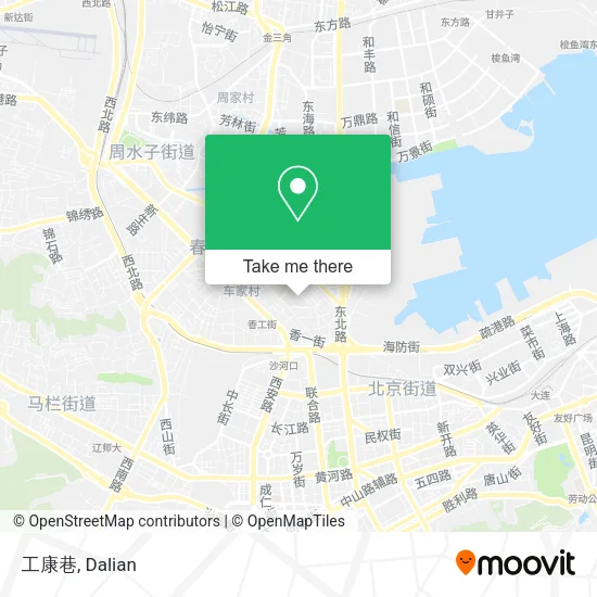 工康巷 map