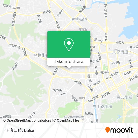 正康口腔 map