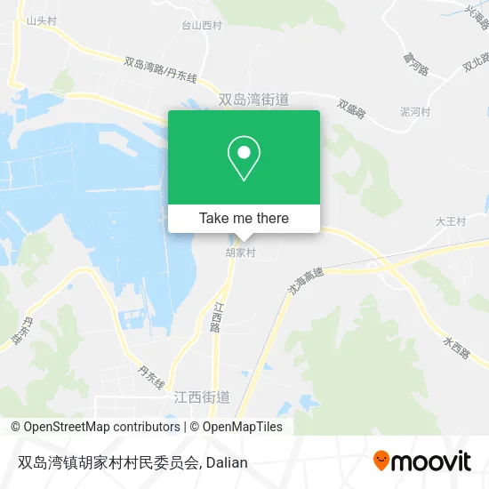 双岛湾镇胡家村村民委员会 map