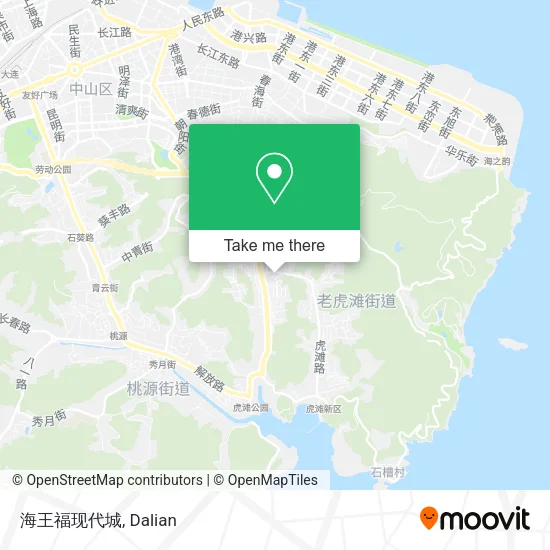 海王福现代城 map