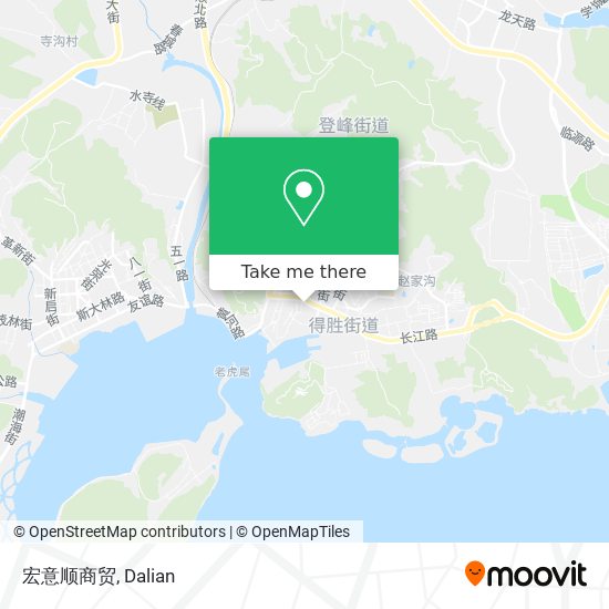 宏意顺商贸 map