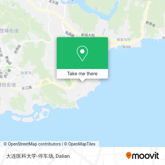 大连医科大学-停车场 map