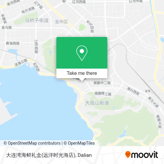 大连湾海鲜礼盒(远洋时光海店) map