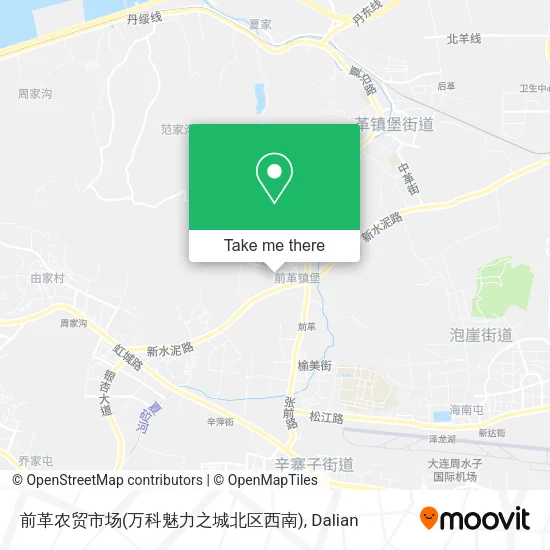 前革农贸市场(万科魅力之城北区西南) map