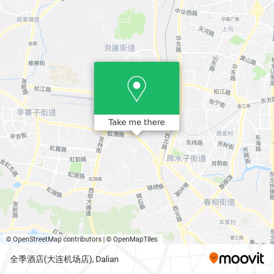 全季酒店(大连机场店) map