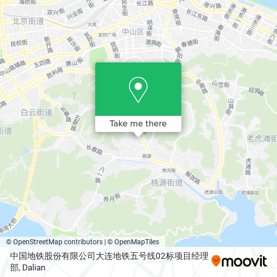 中国地铁股份有限公司大连地铁五号线02标项目经理部 map