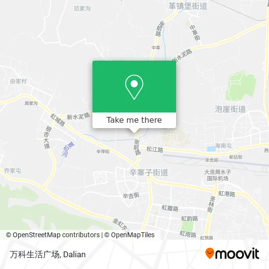 万科生活广场 map