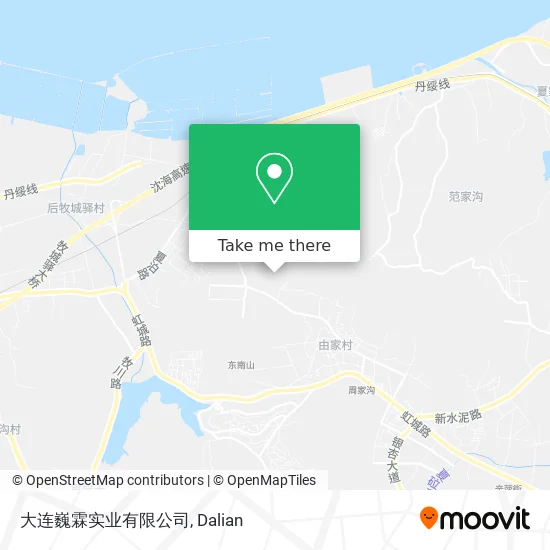 大连巍霖实业有限公司 map