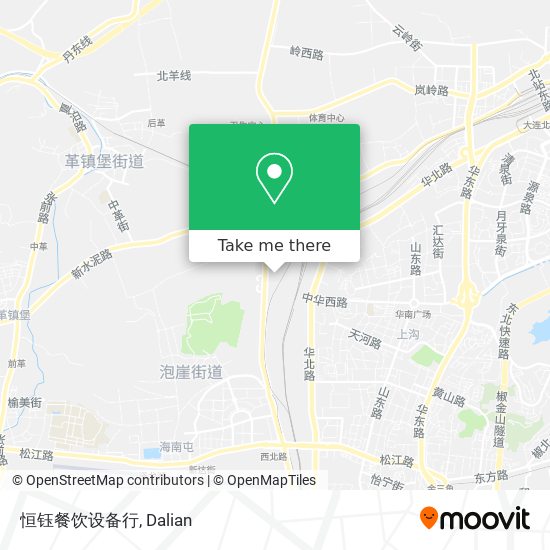 恒钰餐饮设备行 map