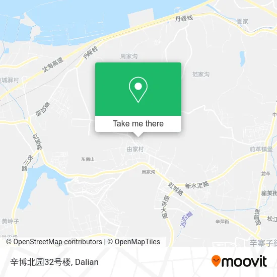 辛博北园32号楼 map