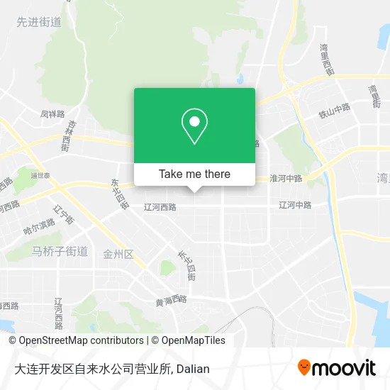 大连开发区自来水公司营业所 map