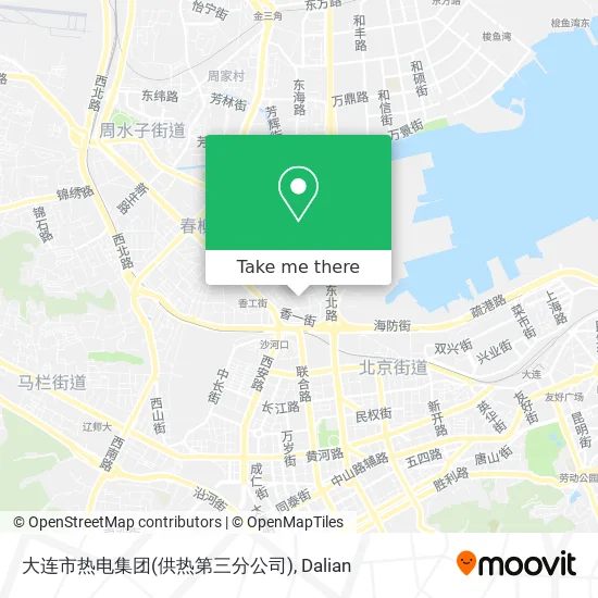 大连市热电集团(供热第三分公司) map