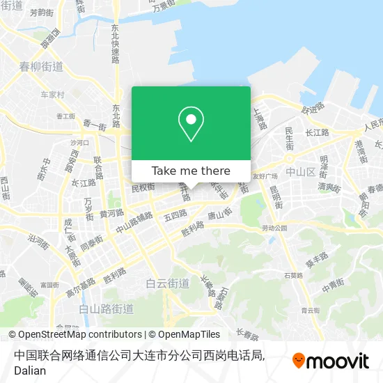 中国联合网络通信公司大连市分公司西岗电话局 map