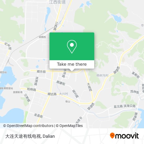 大连天途有线电视 map