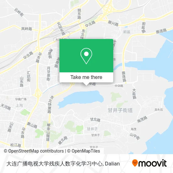 大连广播电视大学残疾人数字化学习中心 map