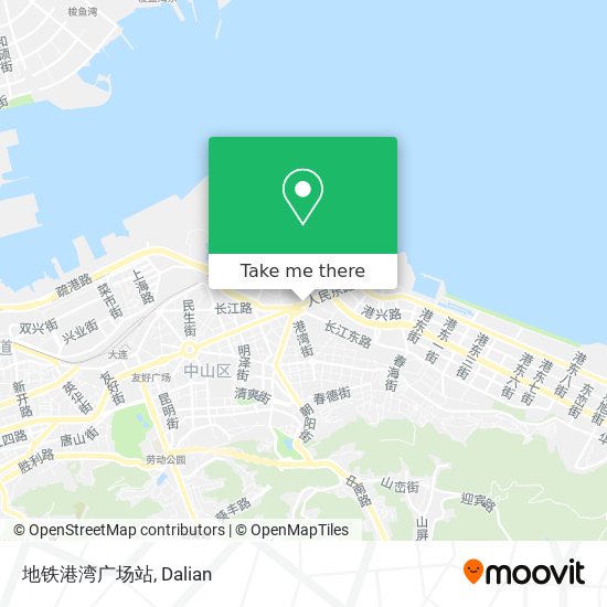 地铁港湾广场站 map