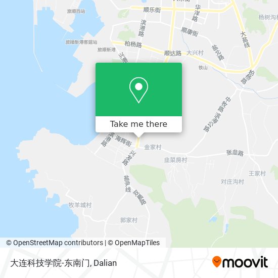 大连科技学院-东南门 map