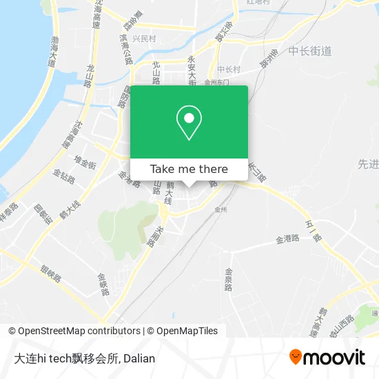 大连hi tech飘移会所 map