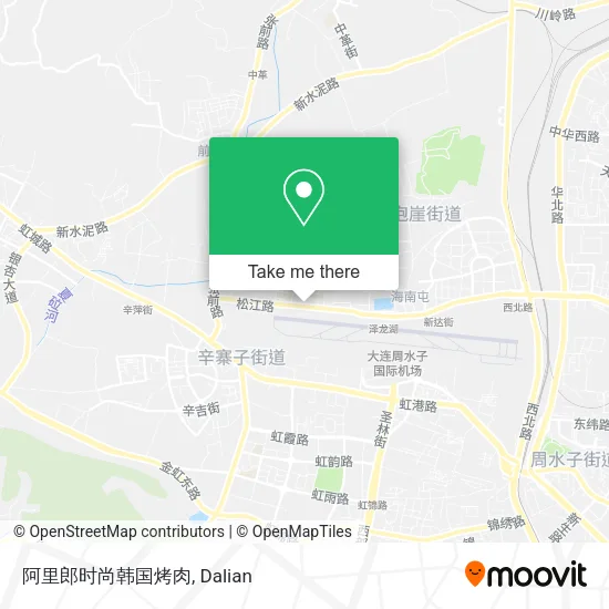 阿里郎时尚韩国烤肉 map