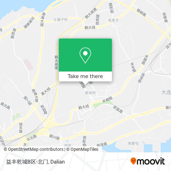 益丰乾城B区-北门 map