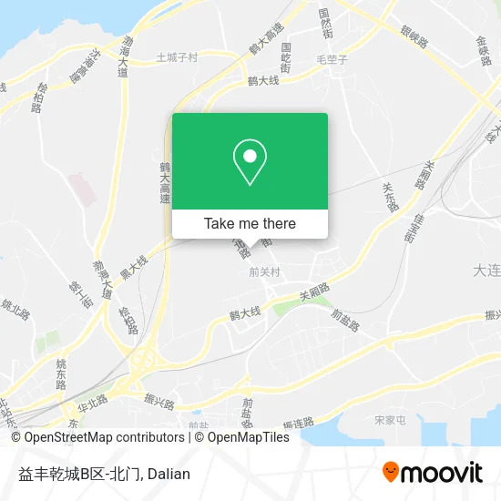 益丰乾城B区-北门 map