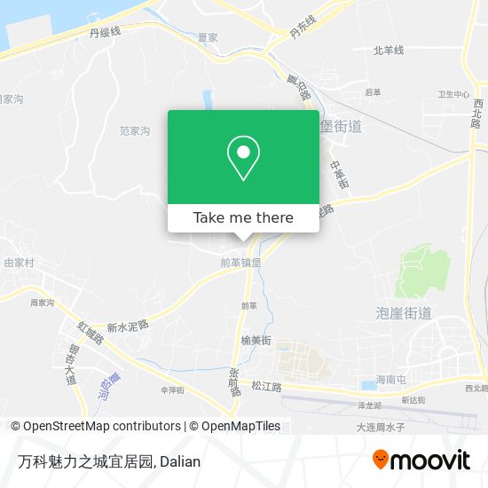 万科魅力之城宜居园 map