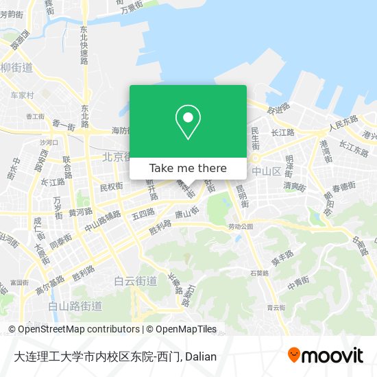 大连理工大学市内校区东院-西门 map