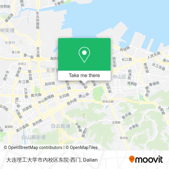 大连理工大学市内校区东院-西门 map