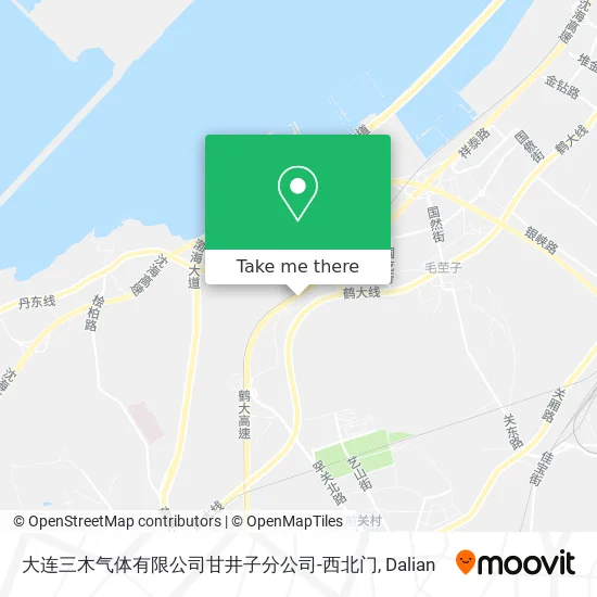 大连三木气体有限公司甘井子分公司-西北门 map