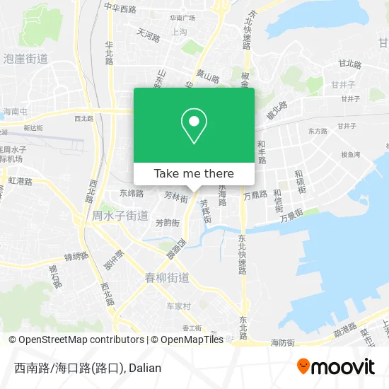 西南路/海口路(路口) map