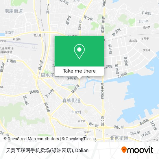 天翼互联网手机卖场(绿洲园店) map