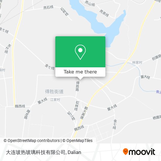 大连玻热玻璃科技有限公司 map