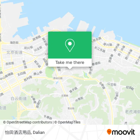 怡田酒店用品 map