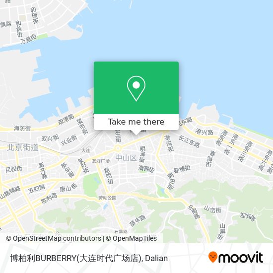 博柏利BURBERRY(大连时代广场店) map