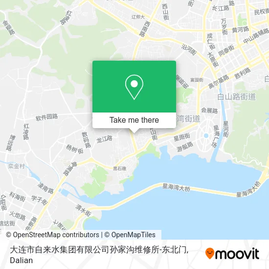 大连市自来水集团有限公司孙家沟维修所-东北门 map