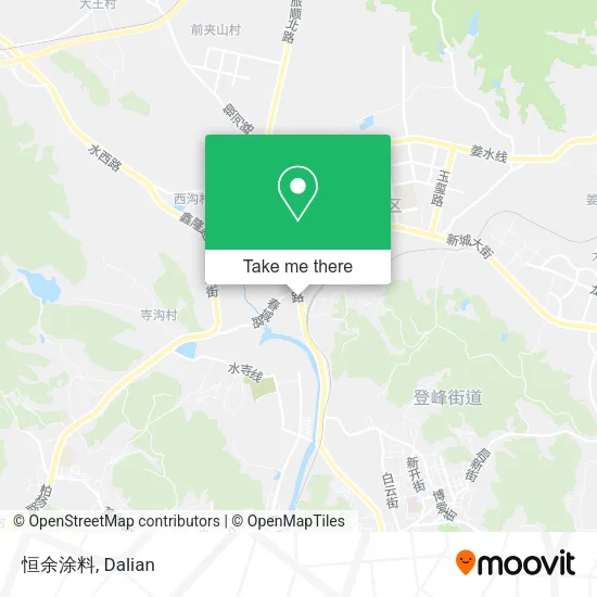 恒余涂料 map
