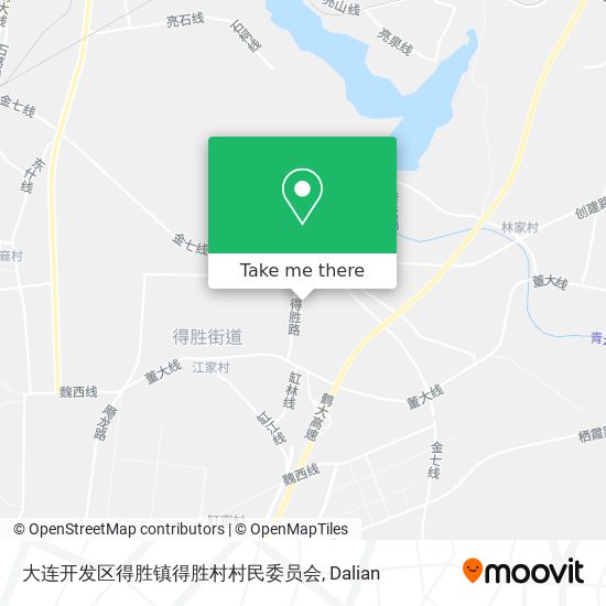 大连开发区得胜镇得胜村村民委员会 map