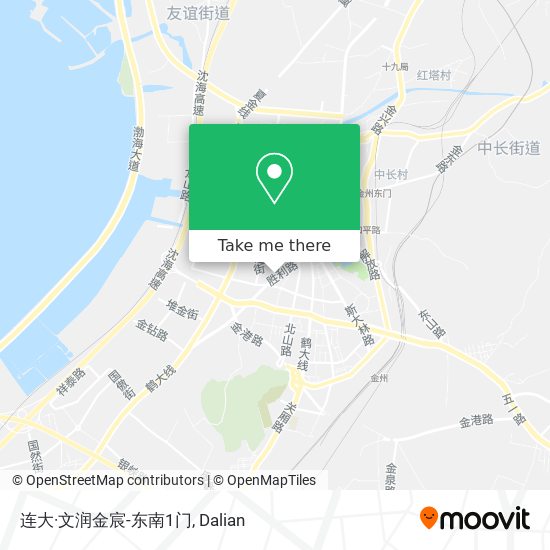 连大·文润金宸-东南1门 map