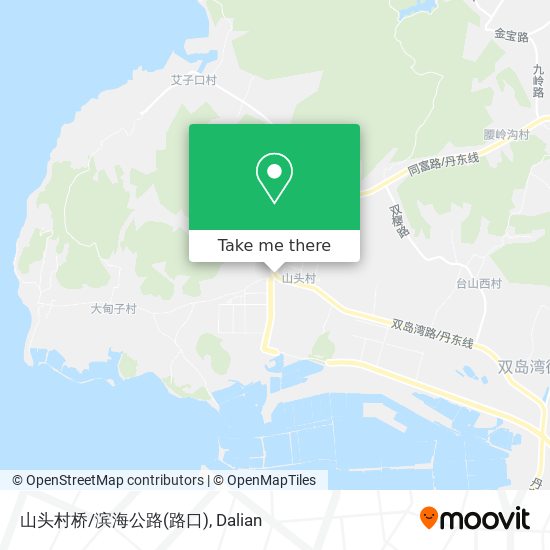 山头村桥/滨海公路(路口) map