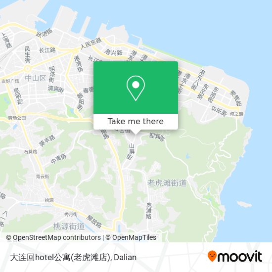 大连回hotel公寓(老虎滩店) map