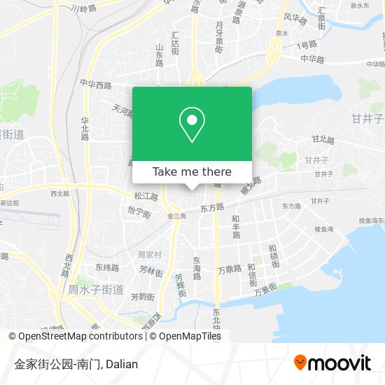 金家街公园-南门 map