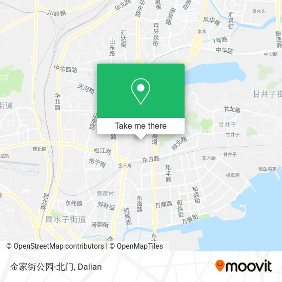 金家街公园-北门 map