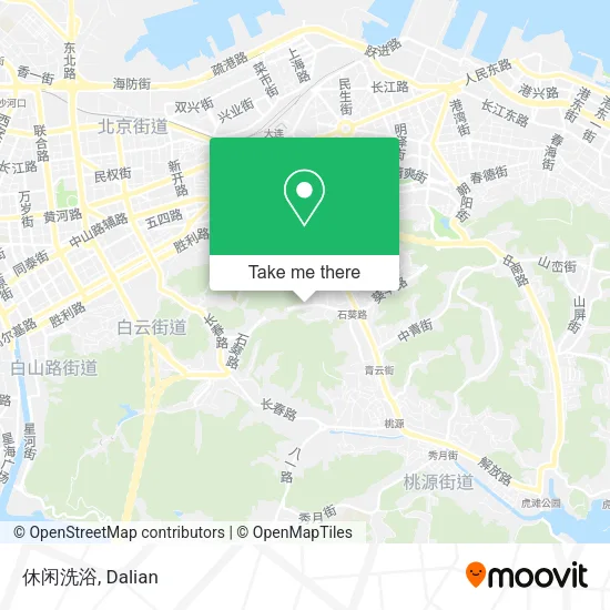 休闲洗浴 map