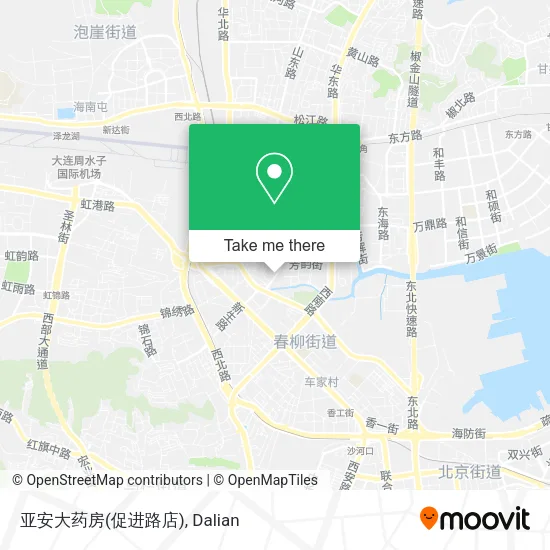 亚安大药房(促进路店) map