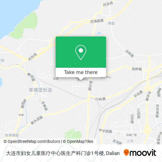 大连市妇女儿童医疗中心医生产科门诊1号楼 map