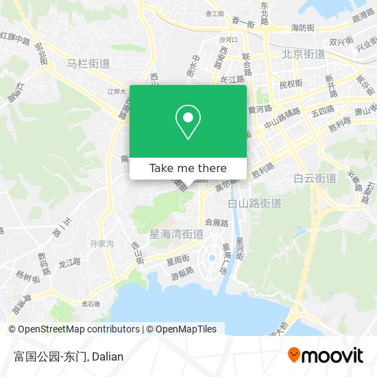 富国公园-东门 map